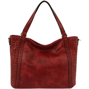 Soft Leather Tote Crossbody Hobo Bag