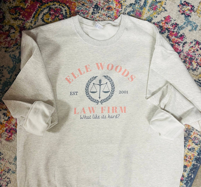 New! Elle Woods Law Firm - Legally Blonde