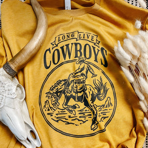 New! Long Live Cowboys Graphic Tee