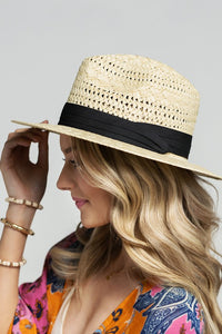 New! Boho Chic Summer Panama Hat