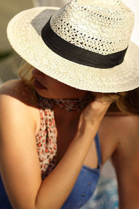 New! Boho Chic Summer Panama Hat